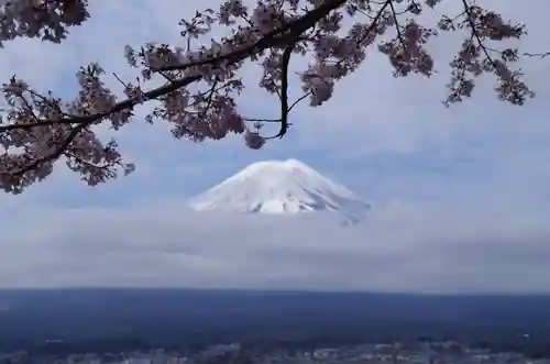 新倉富士浅間神社の景色