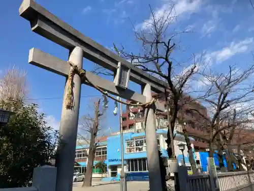 若宮八幡宮 の鳥居