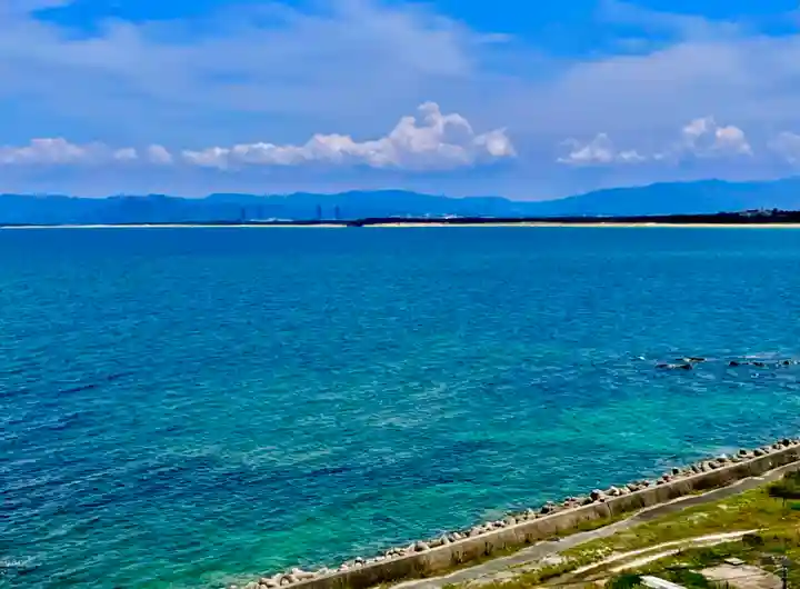 志賀海神社の景色