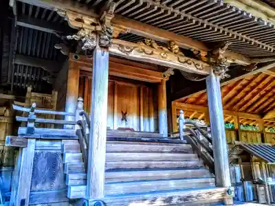 八幡社の本殿・本堂