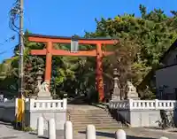 稲毛浅間神社の鳥居