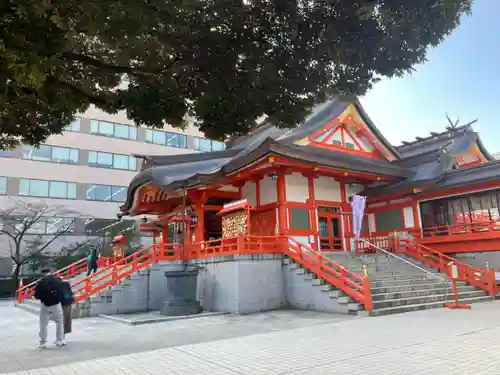 花園神社の本殿・本堂