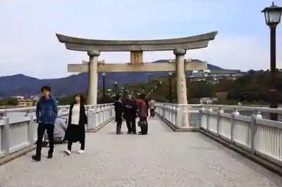 八百富神社の鳥居