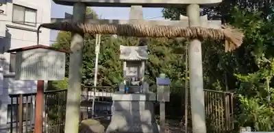 川端水神社の鳥居