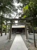 國學院大學神殿の鳥居