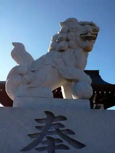 水神社の狛犬