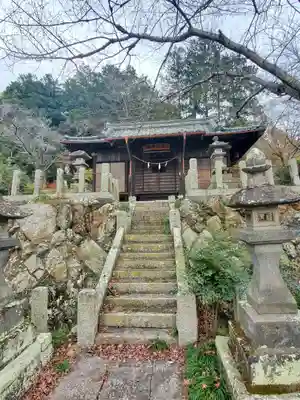 威怒神社の本殿・本堂