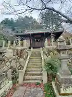 威怒神社の本殿・本堂