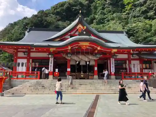 太皷谷稲成神社の本殿