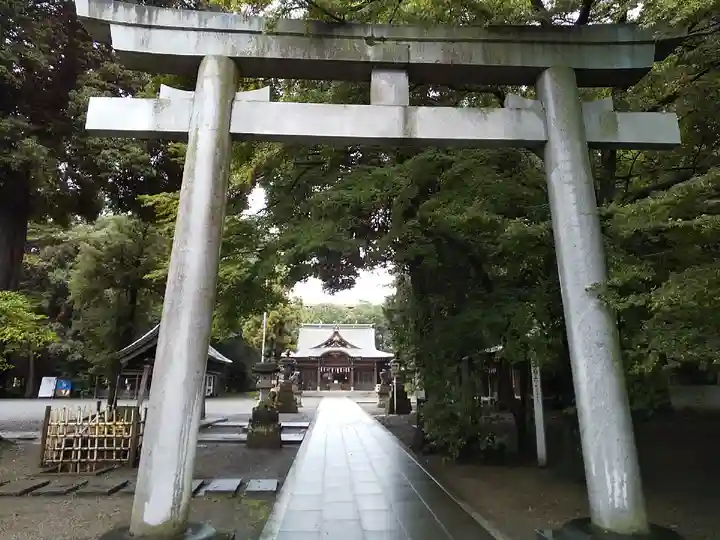 東村山八坂神社の鳥居