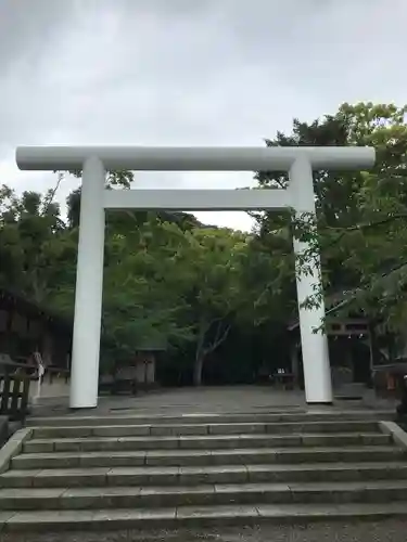 安房神社の鳥居