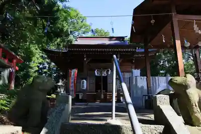 阿久津「田村神社」(郡山市阿久津町)旧社名:伊豆箱根三嶋三社の本殿・本堂