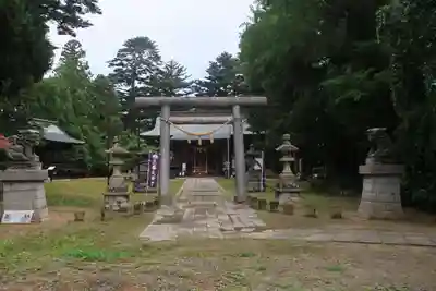 三春大神宮の鳥居
