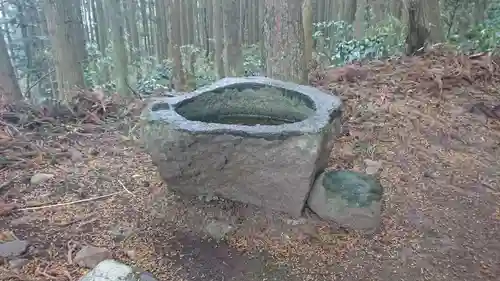山神社の手水舎