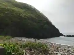 白鹿松神社の周辺