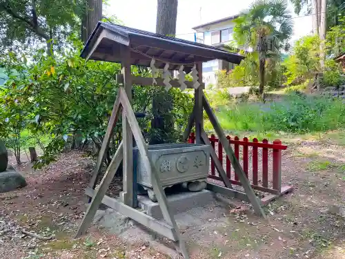 甲波宿禰神社の手水