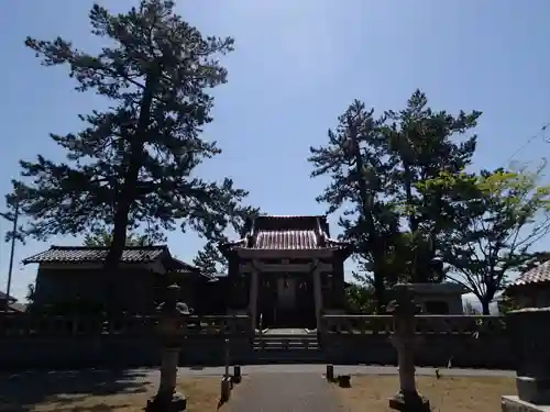 熊田神社の本殿・本堂