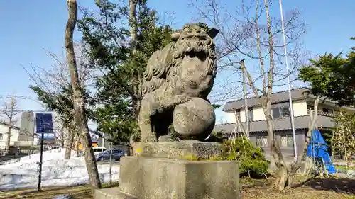 当別神社の狛犬