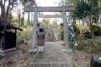 諸輪御嶽神社の鳥居