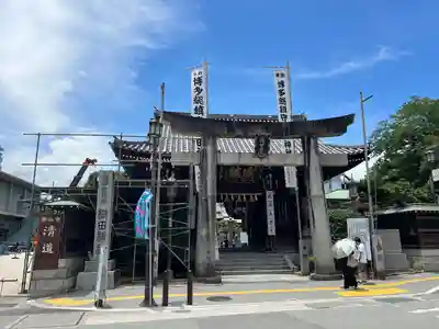 櫛田神社の鳥居