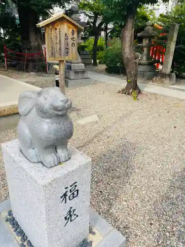 三輪神社の狛犬