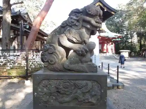 世田谷八幡宮の狛犬