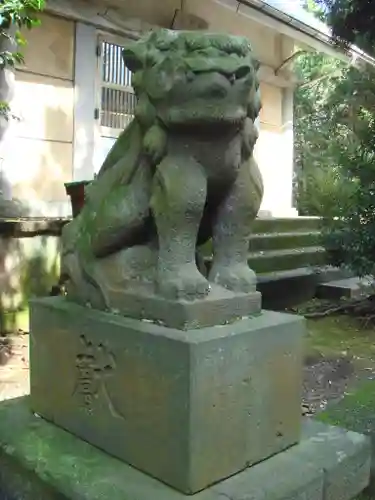 姉埼神社の狛犬