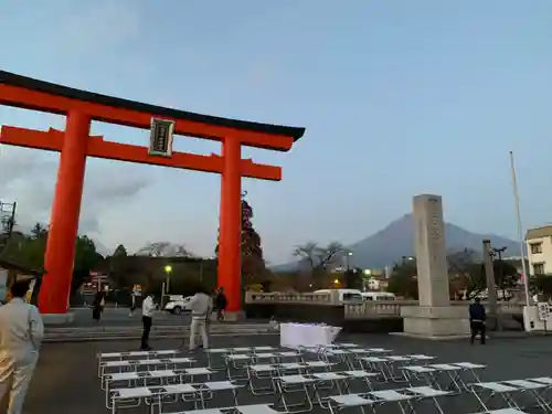 富士山本宮浅間大社の鳥居