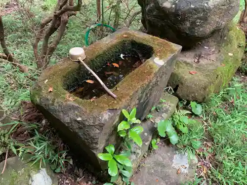 北辰神社の手水舎