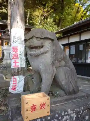小幡八幡宮の狛犬