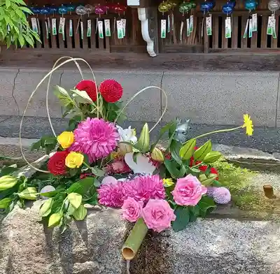 五泉八幡宮の手水舎