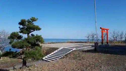 虎杖浜神社の景色