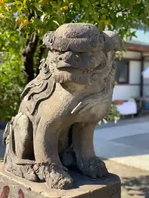 胡録神社の狛犬