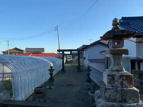 皇大神社の鳥居