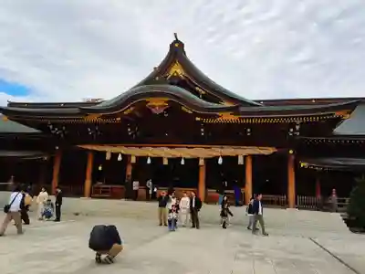 寒川神社の本殿・本堂