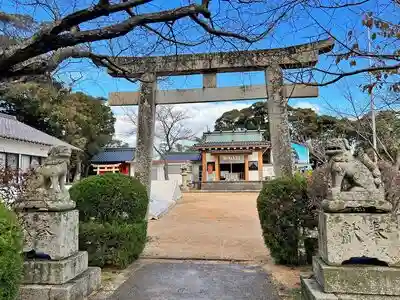 豊功神社の鳥居