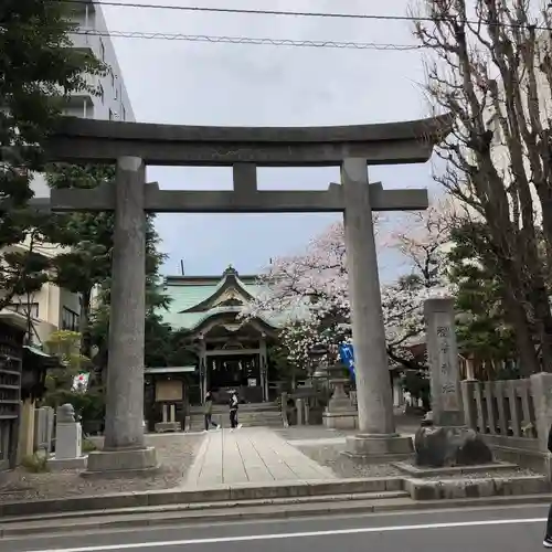 猿江神社の鳥居