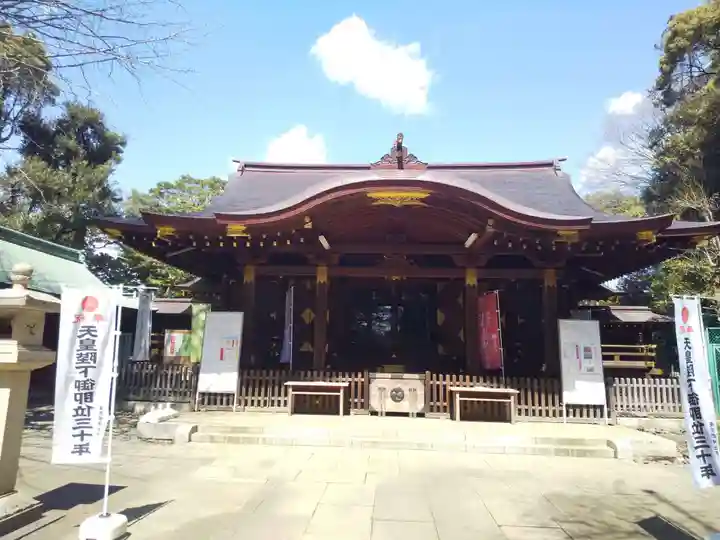 渋谷氷川神社の本殿・本堂