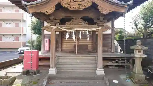 咳気神社の本殿