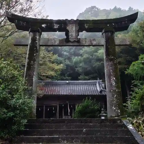 潮見神社の鳥居