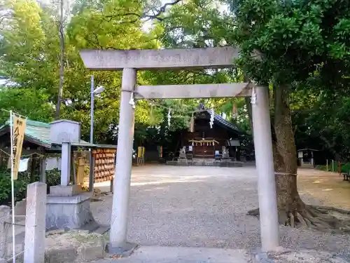 八ツ屋神明社の鳥居