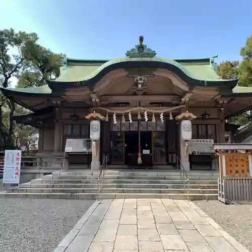 坐摩神社の本殿