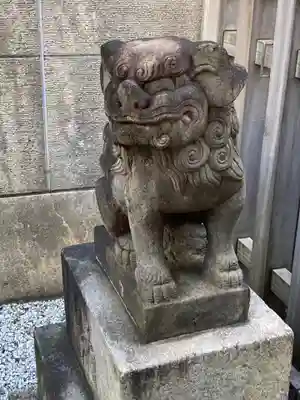 櫻天神社の狛犬