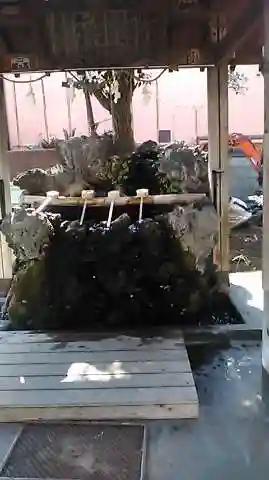 小岩神社の手水舎