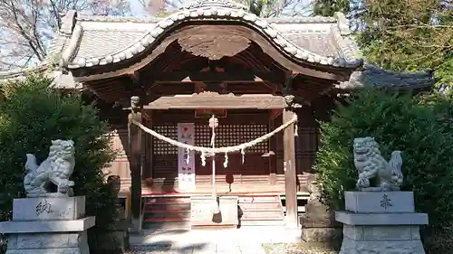 網戸神社の本殿