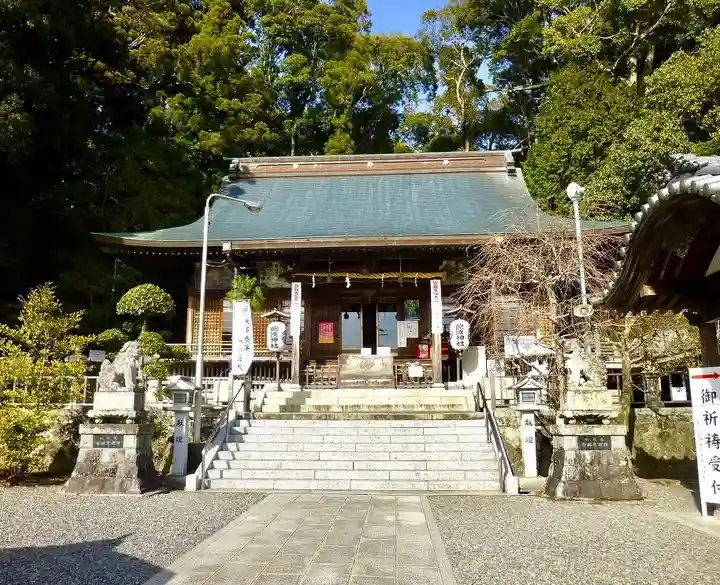 飽波神社の本殿・本堂