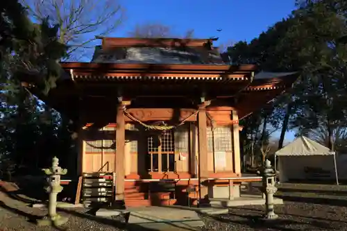 阿久津「田村神社」（郡山市阿久津町）旧社名：伊豆箱根三嶋三社の本殿・本堂