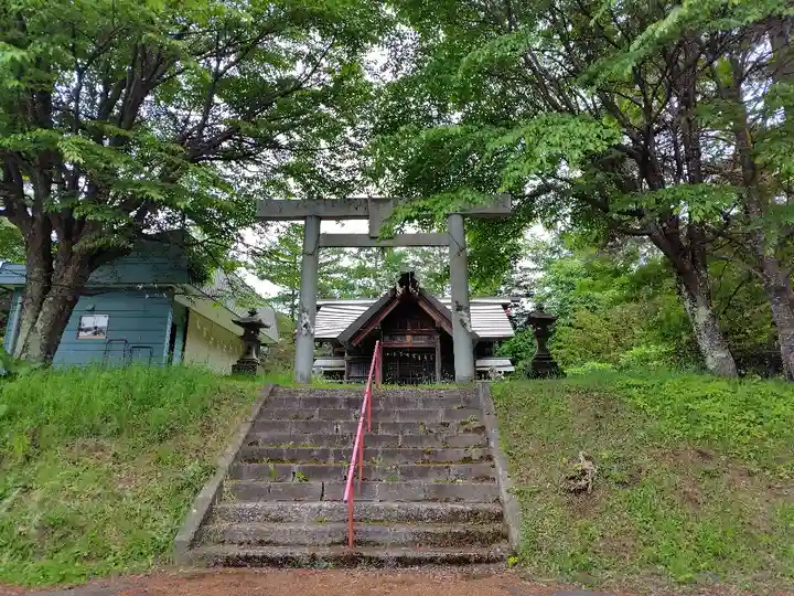 南富良野神社の鳥居