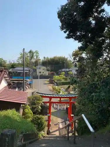 椎名神社の鳥居