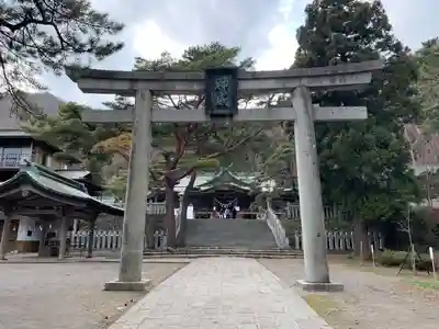 函館八幡宮の鳥居